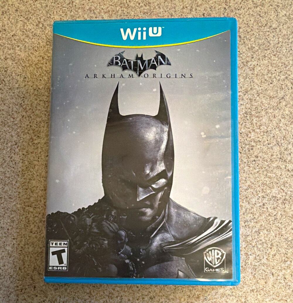 Batman: Arkham Origins Nintendo Wii U - WB Games, Manual Included, Case